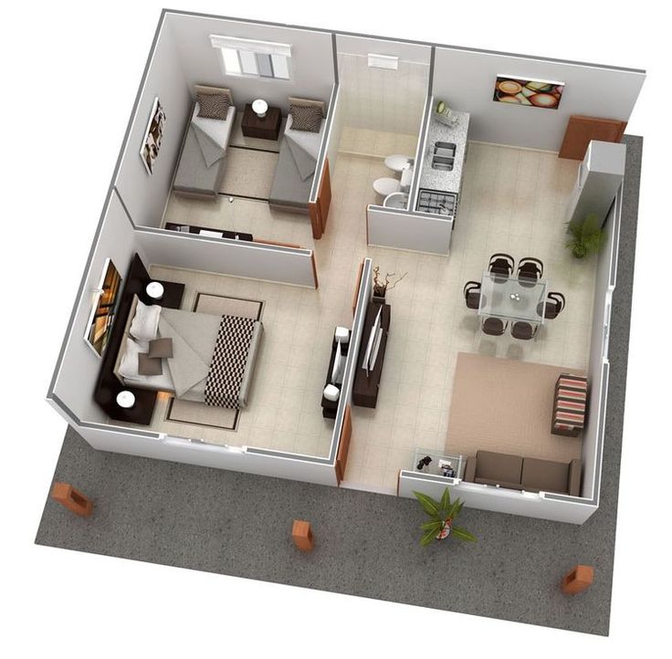 Plan 3D du projet
